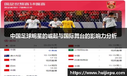 中国足球明星的崛起与国际舞台的影响力分析